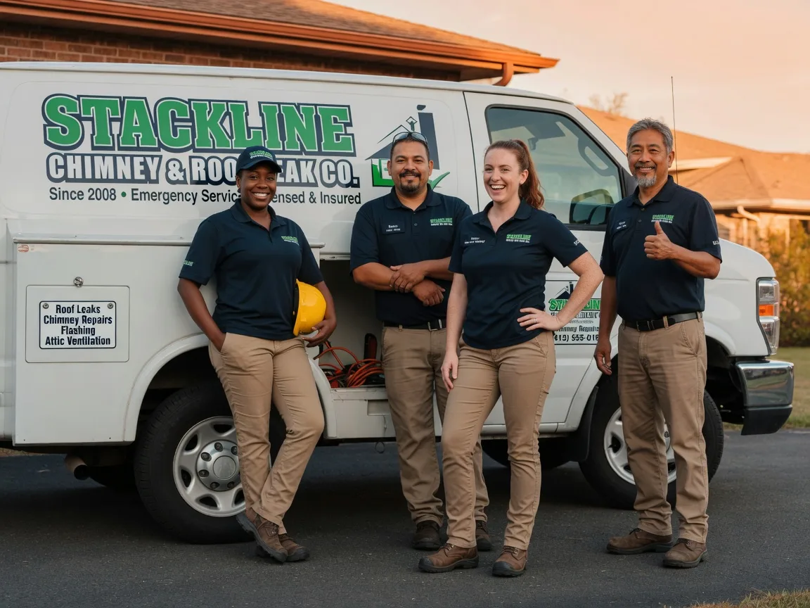 Chimney flashing repair company in Winfield, AL